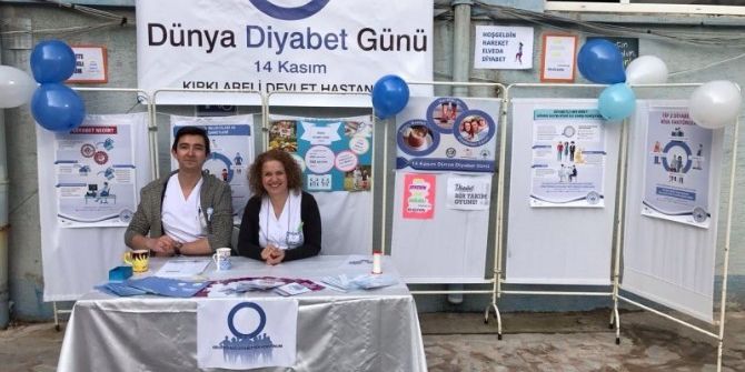 Kırklareli’nde 14 Kasım Dünya Diyabet Günü Etkinliği