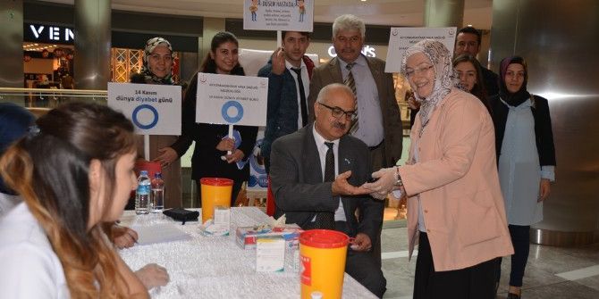 Halk Sağlığı Müdürlüğü’nün "14 Kasım Dünya Diyabet Günü” Etkinliği