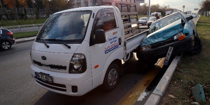 Başkent’te Trafik Kazası: 2 Yaralı