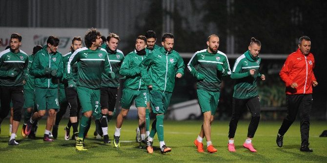 Bursaspor’da Harun Tekin Salonda Çalıştı