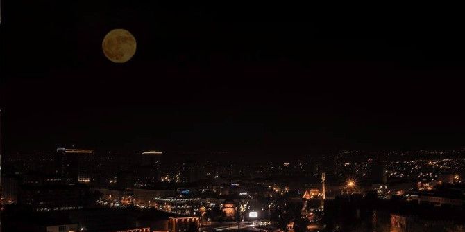 Süper Ay Kayseri’de Böyle Görüntülendi