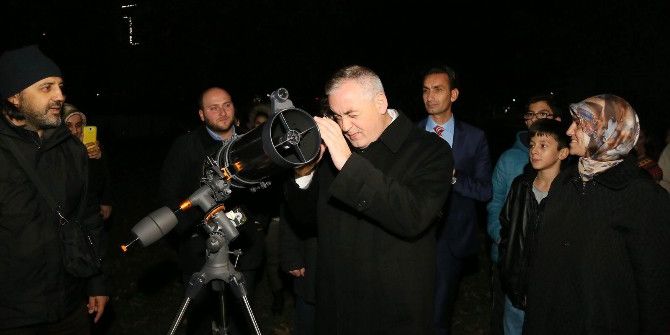 ’Süper Ay’, Ali Kuşçu Uzay Evi’nden Gözlemlendi