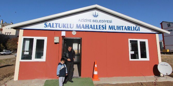 Aziziye Muhtar Konaklarına Kavuştu