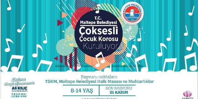 Maltepe Çoksesli Çocuk Korosu Kuruluyor