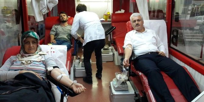 Alaçam’da Kan Bağışı Kampanyası
