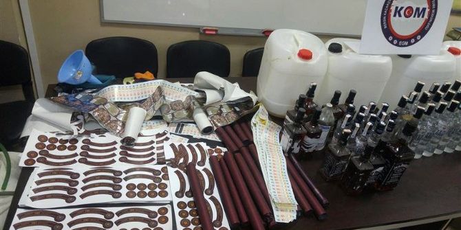 Mersin Polisinden Sahte İçki Operasyonu