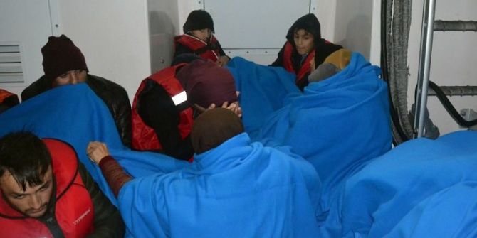 3 Günde 129 Düzensiz Göçmen Yakalandı