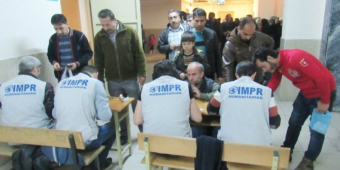 Eyüp Belediyesi’nden Suriyeli Ailelere Yardım