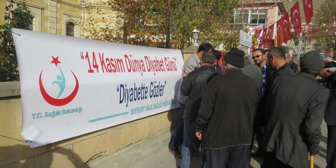 Bayburt’ta Diyabet Standı Açıldı