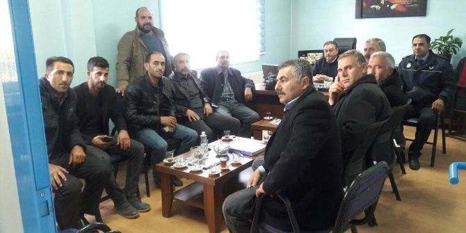 Muhtarlardan Zabıta Müdürüne Ziyaret