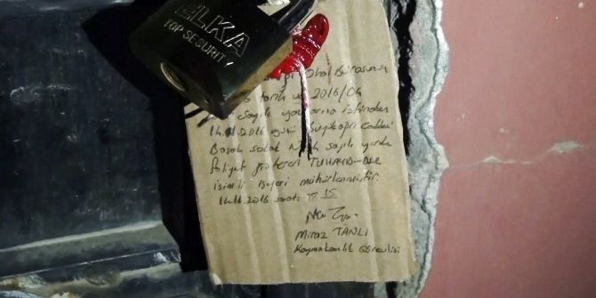 Doğubayazıt’ta Bir Dernek Kapatıldı