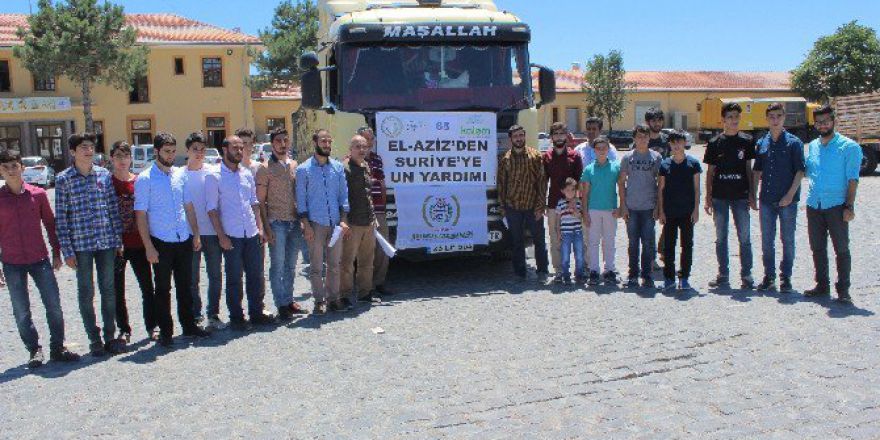 Elazığ’dan Suriye’ye 1 Tır Yardım