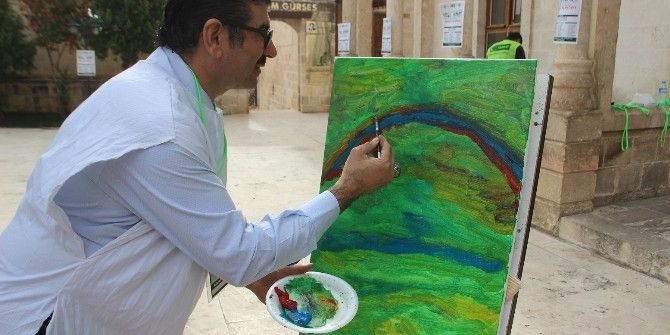 Yeşil Hayat Resim Sergisi Sanatseverlerle Buluştu