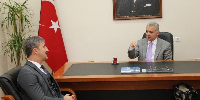 Başkan Şirin’den Kaymakam Turan’a Davet