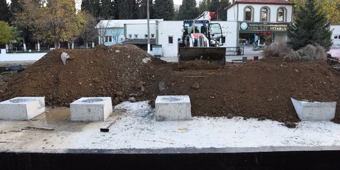 Soma Maden Şehitliği’ne Yeni Foseptik