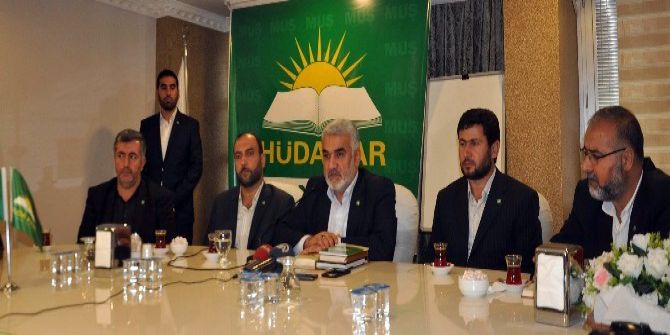 Hüda-par Genel Başkanı Yapıcıoğlu Muş’ta