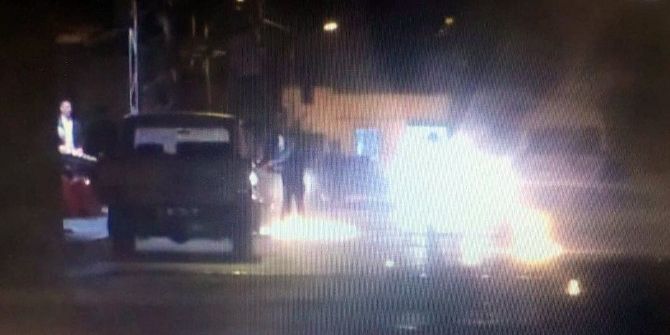 Polise Molotof Atan Pkk Yandaşı Böyle Vuruldu