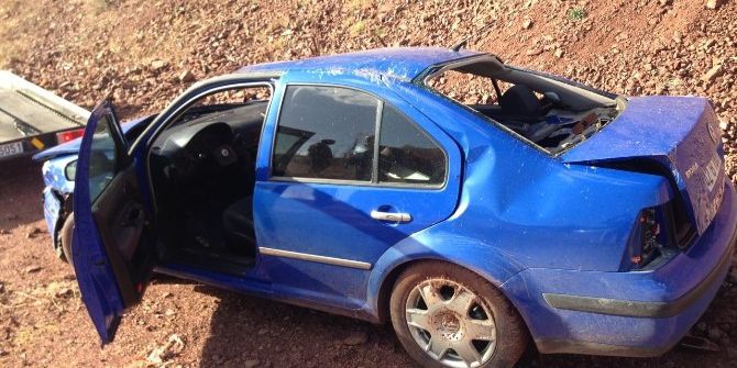 Beyşehir’de Otomobil Devrildi: 1 Ölü