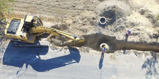 Cumalı Mahallesi’ne Modern Kanalizasyon Sistemi