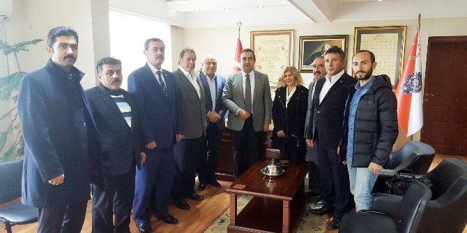 Mhp’den Yalova Emniyet Müdürüne Ziyaret