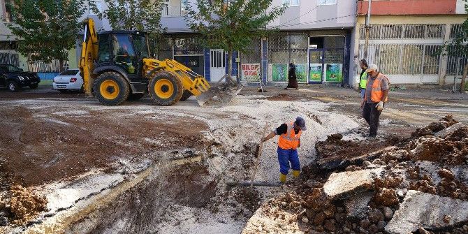 Siteler Mahallesinde Asfalt Çalışması