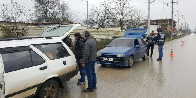 ’Dur’ İhtarına Uymadı Ama Polisten De Kaçamadı