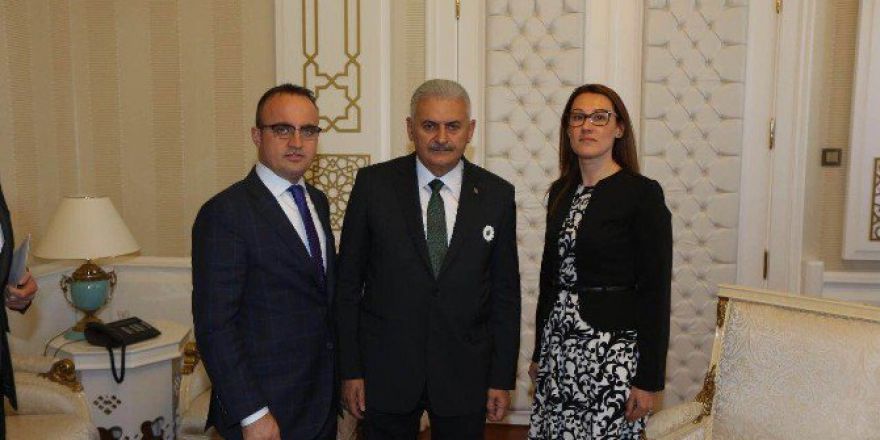 Karadağ’dan Başbakan Binalı Yıldırım’a Ziyaret
