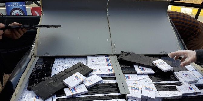 Yozgat’ta 2 Bin 250 Paket Kaçak Sigara Ele Geçirildi