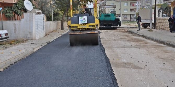 Mimar Sinan Mahallesinde Asfalt Çalışmaları Devam Ediyor