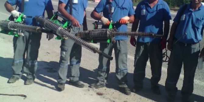 Manavgat’ta Sinekle Mücadele Çalışmaları