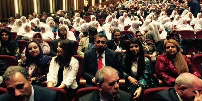 Şanlıurfalı Çiftiler Cumhurbaşkanlığı Külliyesinde