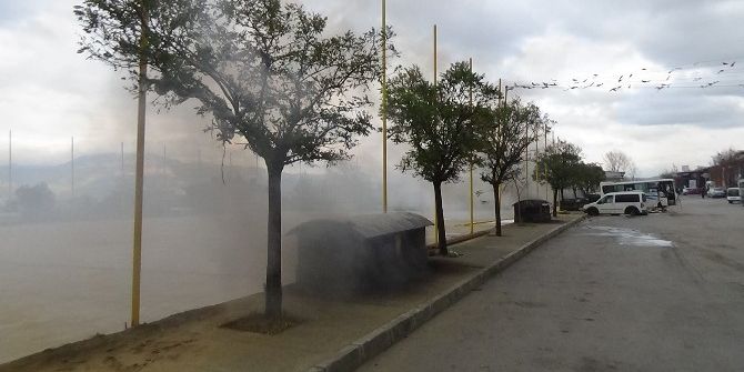 Bursa’da Oto Filtre Deposundaki Yangın Korkuttu