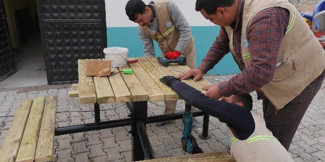 Haliliye Belediyesi Park Ve Bahçelerde Geri Dönüşümü Sağlıyor