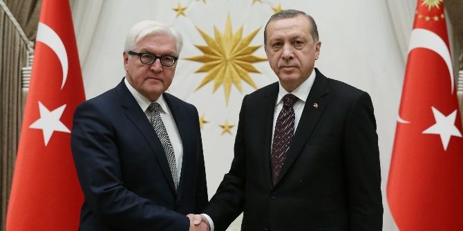Cumhurbaşkanı Erdoğan, Almanya Dışişleri Bakanı Steinmeier İle Görüştü