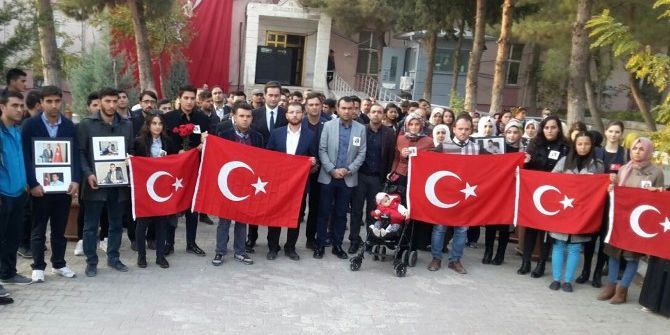 Derik’te Teröre Tepki