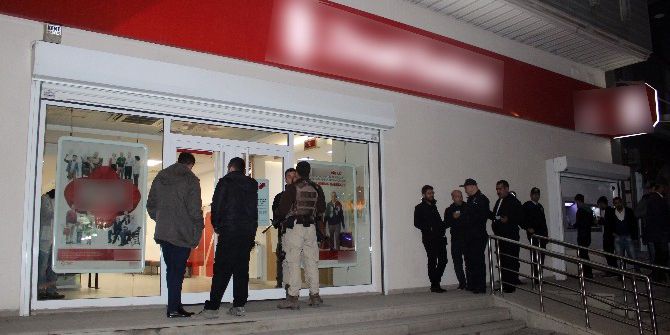 Muş’ta Banka Soygunu