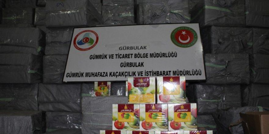 Ağrı’da Nargile Tütünü Operasyonu