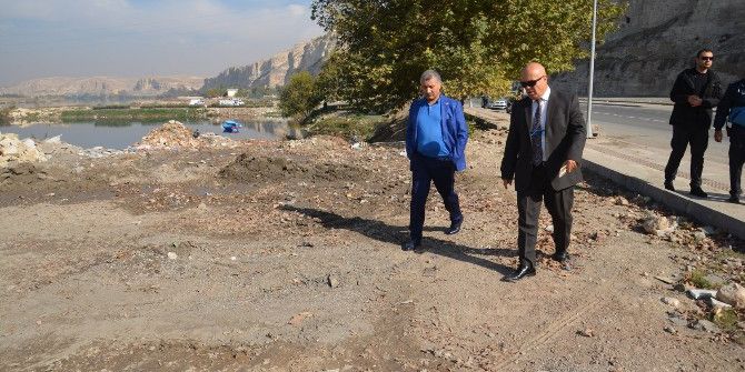 Birecik Sahil Projesinde 3. Etap Başladı