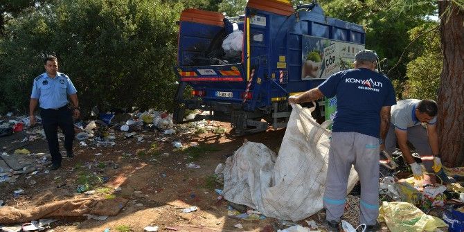 Konyaaltı Belediyesi’nden Çöp Toplayıcıların Depolarına Operasyon.