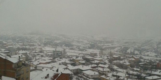 Haymana’da Kar Yağışı Çiftçileri Sevindirdi