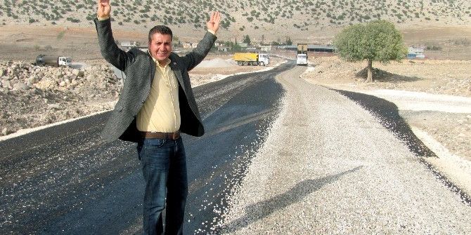 Araban-karacaören Yolunda Asfalt Çalışmalarına Başlandı