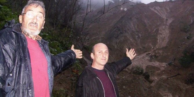 Artvin’in Arhavi İlçesinin Kireçlik Köyü Heyelan Tehdidi Altında