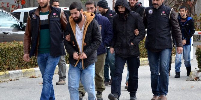 El Nusra Terör Örgütü Üyeleri Adliyeye Sevk Edildi