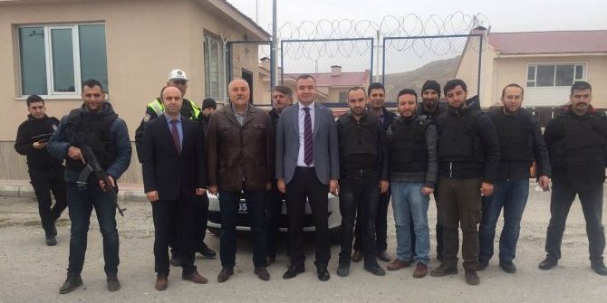 Kaymakam Sarı’dan Polise Moral Ziyareti