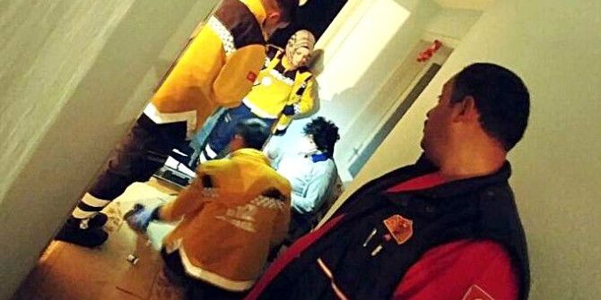 Ayvalık’ta Yaşlı Kadının Yardımına İtfaiye Ekipleri Koştu