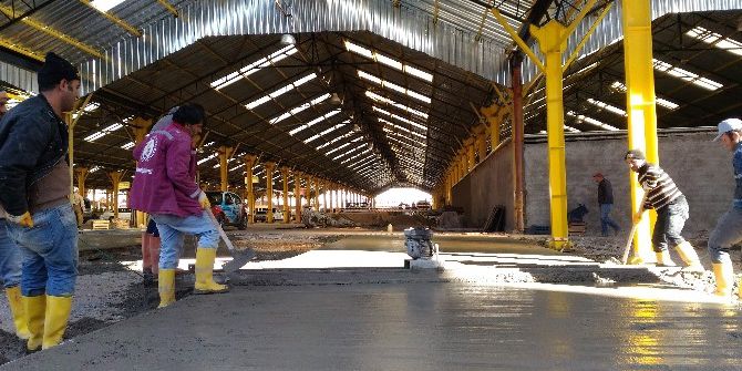 Seydişehir’de Pazar Yeri Çalışmalarında Sona Gelindi