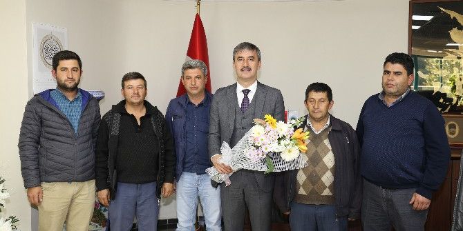Başkan Şirin’e Hizmet Teşekkürü