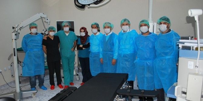 Özalp Devlet Hastanesinde İlk Ameliyat