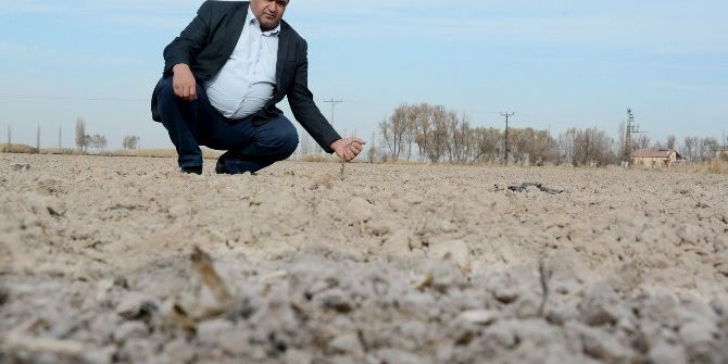Aksaray’da Kuraklık Çanları Çalmaya Başladı