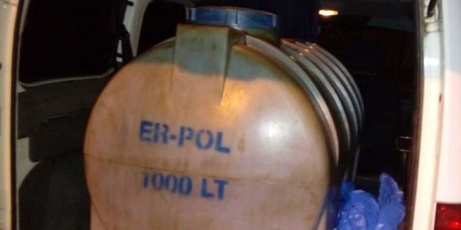 Botaş Boru Hattından Hırsızlık Yapan 2 Kişi Yakalandı